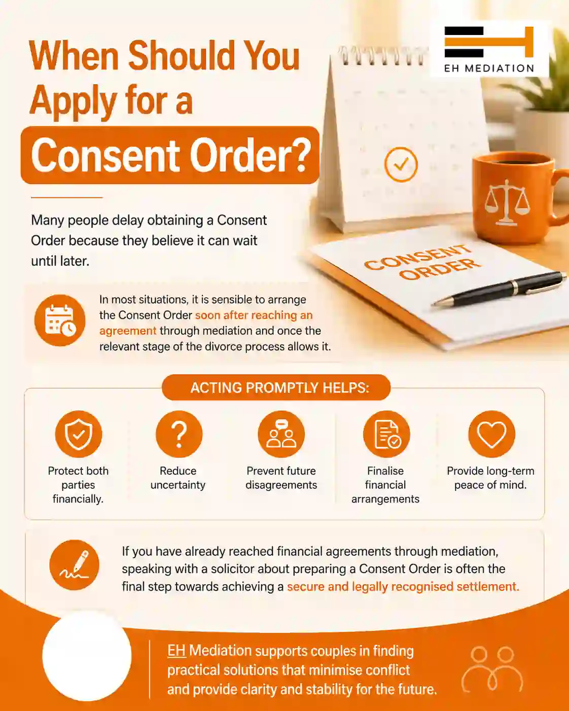 When Should You Apply for a Consent Order Weston-super-Mare?